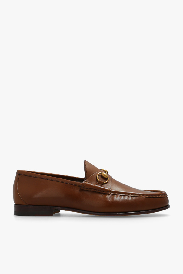 SchaferandweinerShops WF - Brown '1953 Horsebit' leather